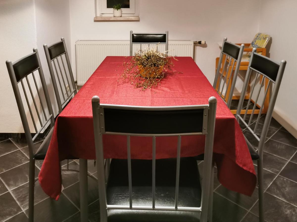 Ferienwohnung Tiede Marienberg Esterno foto