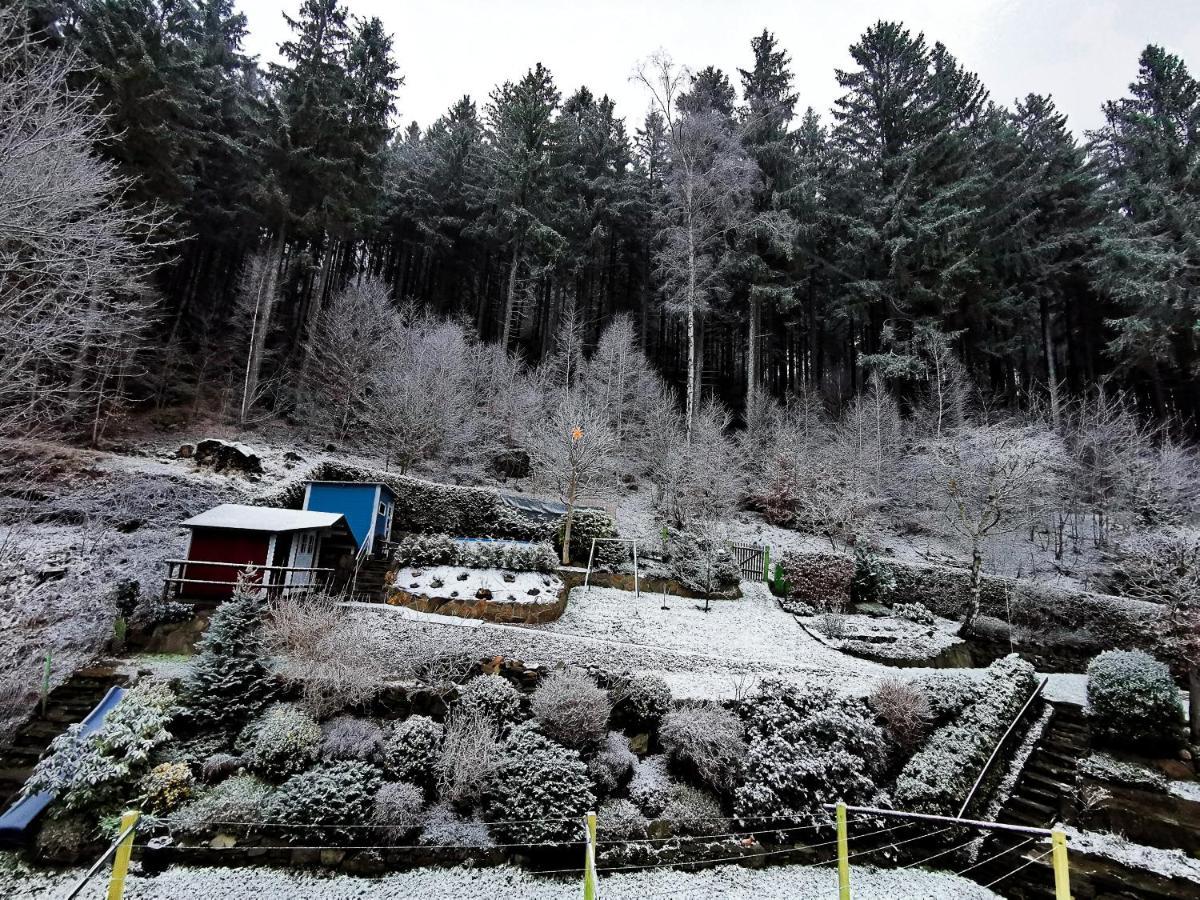 Ferienwohnung Tiede Marienberg Esterno foto